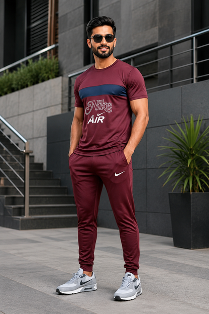Nike Air Men's Summer Performance T-Shirt & Trouser Set