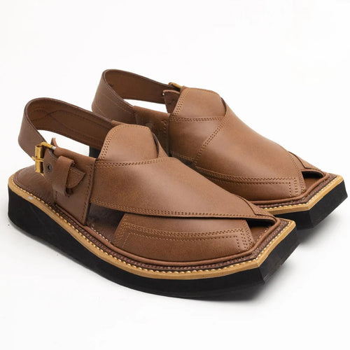 Classic Kaptan Chappal Brown