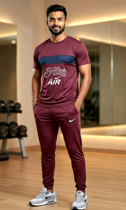 Nike Air Men's Summer Performance T-Shirt & Trouser Set